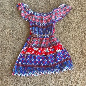 Off the Shoulder Midlength Dress
